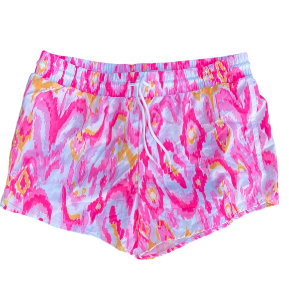 crown & ivy Pants - Crown & Ivy Pink Ikat Shorts Size L